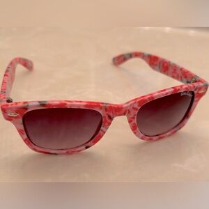 Lily Pulitzer pink floral sunglasses